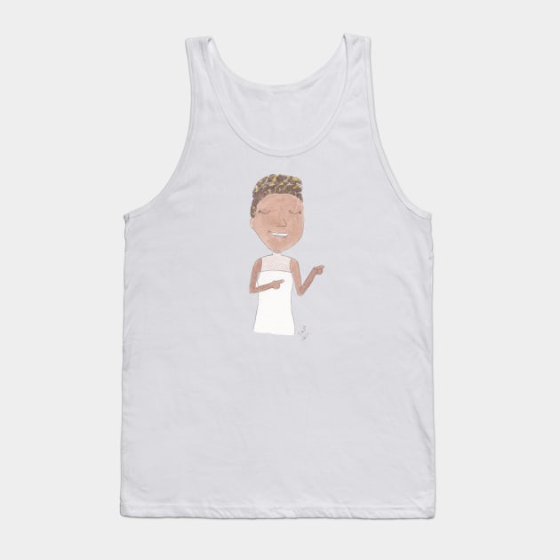 Shuri - Pew Pew! Tank Top by samikelsh